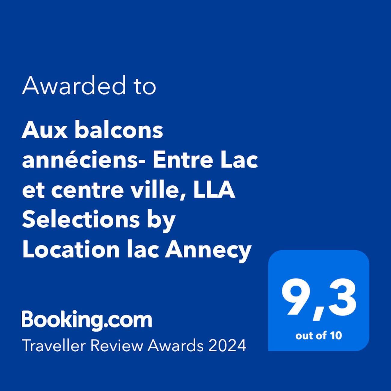 Aux Balcons Anneciens- Entre Lac Et Centre Ville, Lla Selections By Location Lac Annecy Sévrier Exterior foto